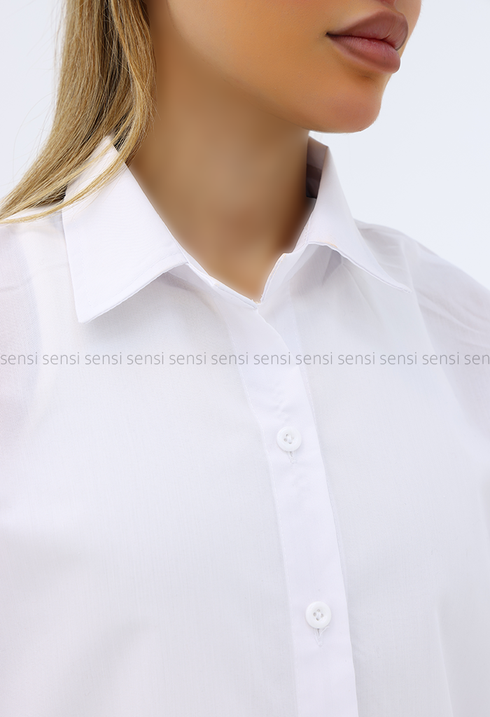 شومیز زنانه سفید کد1002594